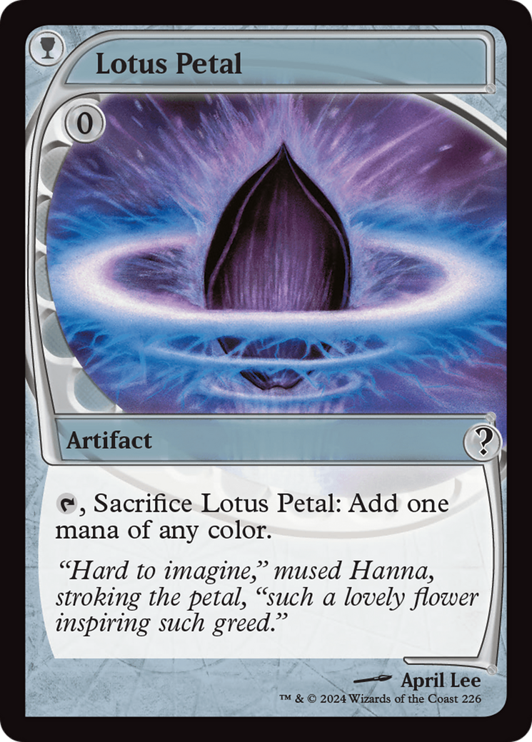 Lotus Petal (Future Sight) [Mystery Booster 2] | GrognardGamesBatavia