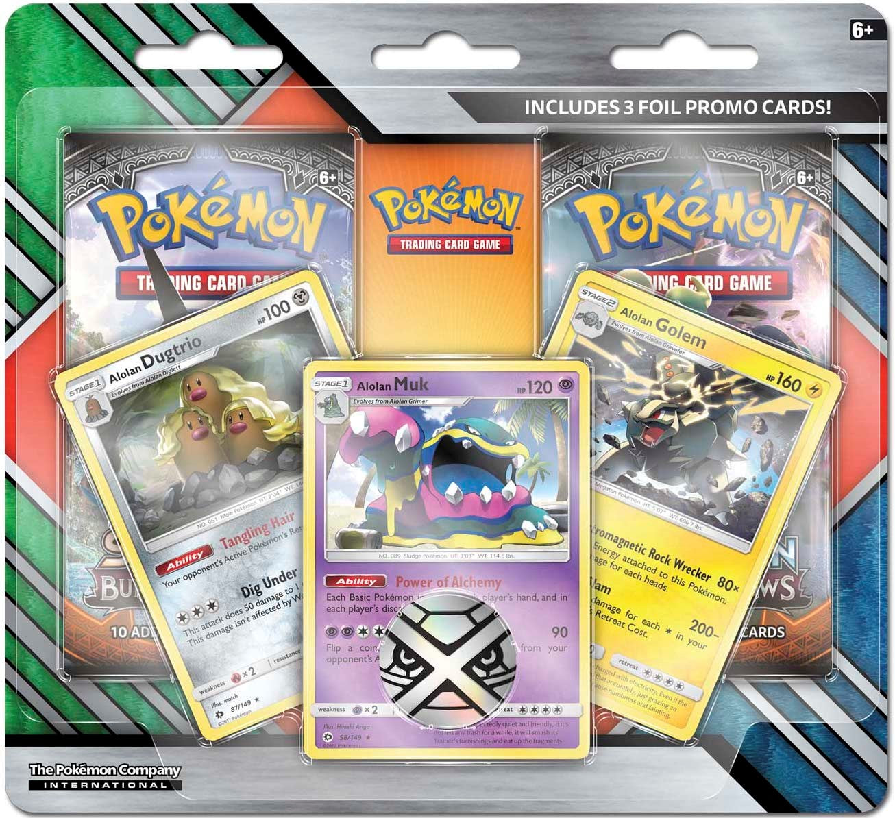 Enhanced - 2-Pack Blister (Alolan Dugtrio, Alolan Muk, & Alolan Golem) | GrognardGamesBatavia