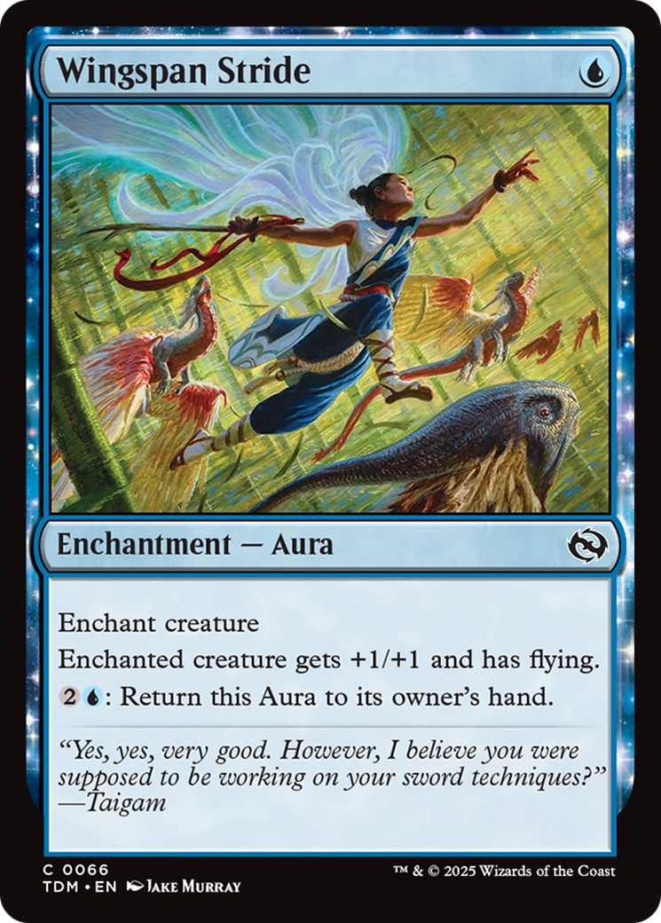 Wingspan Stride [Tarkir: Dragonstorm] | GrognardGamesBatavia