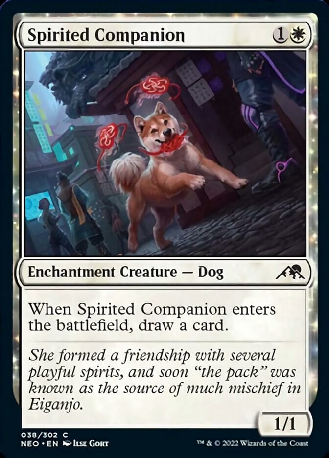 Spirited Companion [Kamigawa: Neon Dynasty] | GrognardGamesBatavia