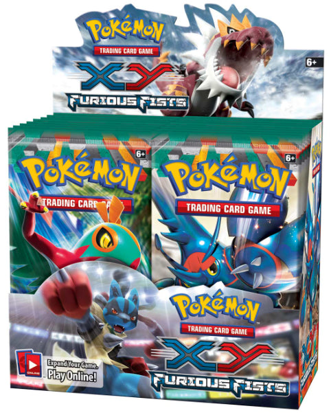 XY: Furious Fists - Booster Box | GrognardGamesBatavia