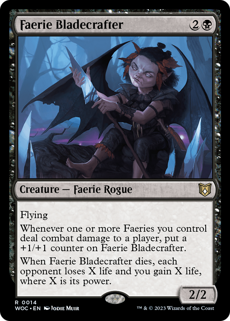 Faerie Bladecrafter [Wilds of Eldraine Commander] | GrognardGamesBatavia