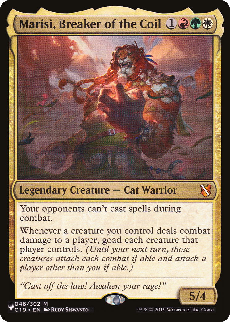 Marisi, Breaker of the Coil [The List] | GrognardGamesBatavia