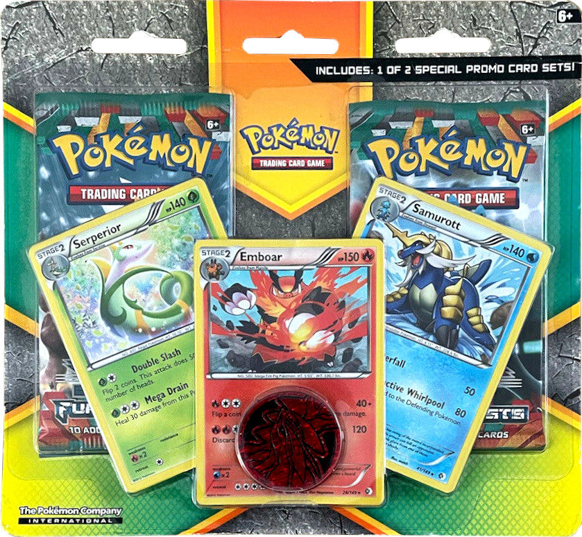 XY: Furious Fists - 2-Pack Blister (Unova Evolved Trio) | GrognardGamesBatavia