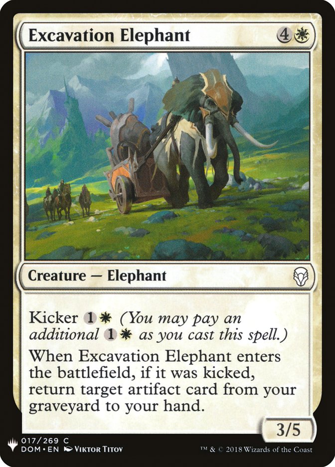 Excavation Elephant [Mystery Booster] | GrognardGamesBatavia