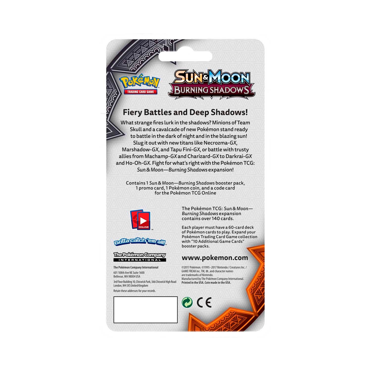 Sun & Moon: Burning Shadows - Single Pack Blister (Komala) | GrognardGamesBatavia