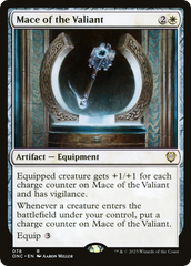 Mace of the Valiant [Phyrexia: All Will Be One Commander] | GrognardGamesBatavia