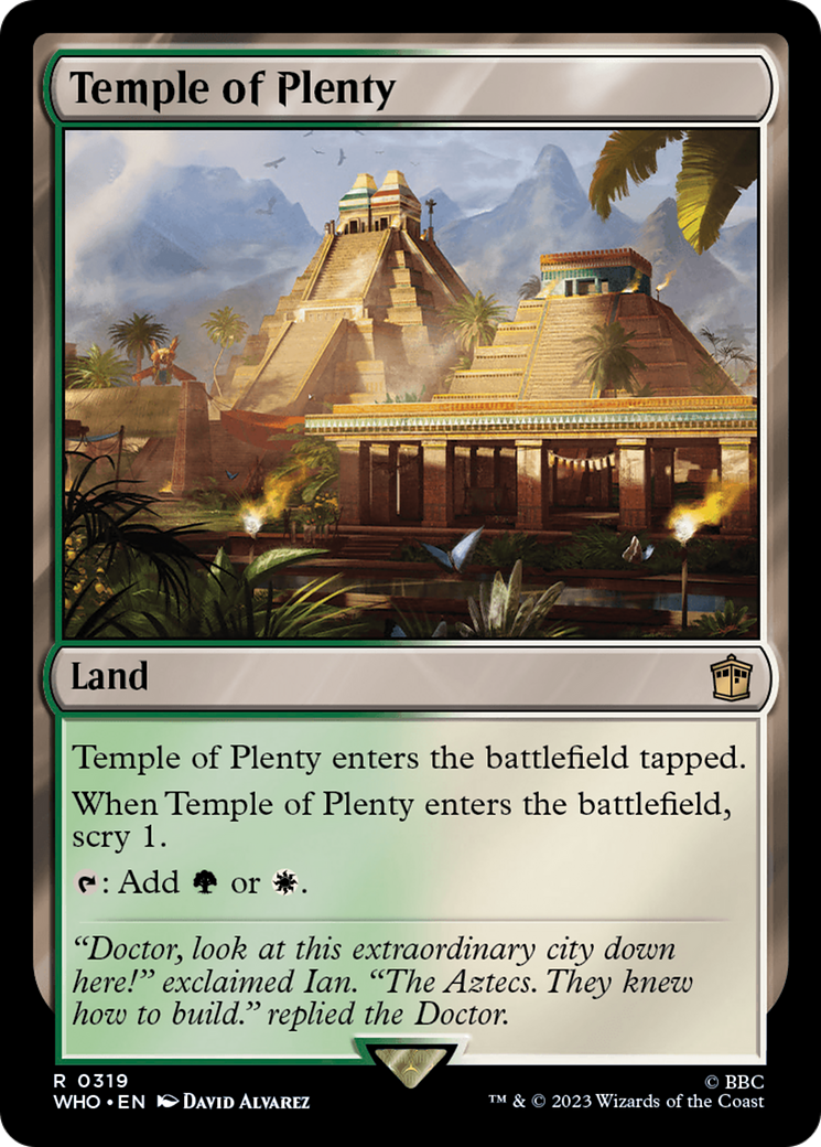 Temple of Plenty [Doctor Who] | GrognardGamesBatavia