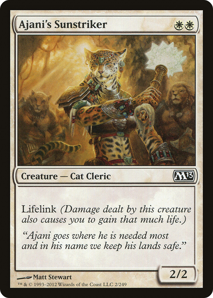 Ajani's Sunstriker [Magic 2013] | GrognardGamesBatavia