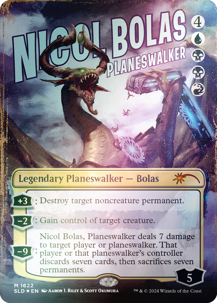 Nicol Bolas, Planeswalker (Rainbow Foil) [Secret Lair Drop Series] | GrognardGamesBatavia