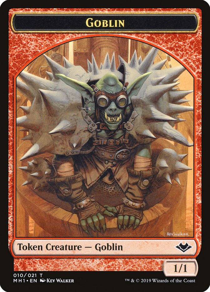 Marit Lage (006) // Goblin (010) Double-Sided Token [Modern Horizons Tokens] | GrognardGamesBatavia