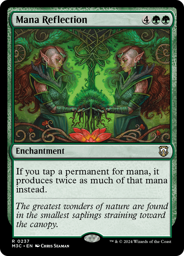 Mana Reflection (Ripple Foil) [Modern Horizons 3 Commander] | GrognardGamesBatavia