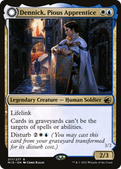 Dennick, Pious Apprentice // Dennick, Pious Apparition [Innistrad: Midnight Hunt] | GrognardGamesBatavia