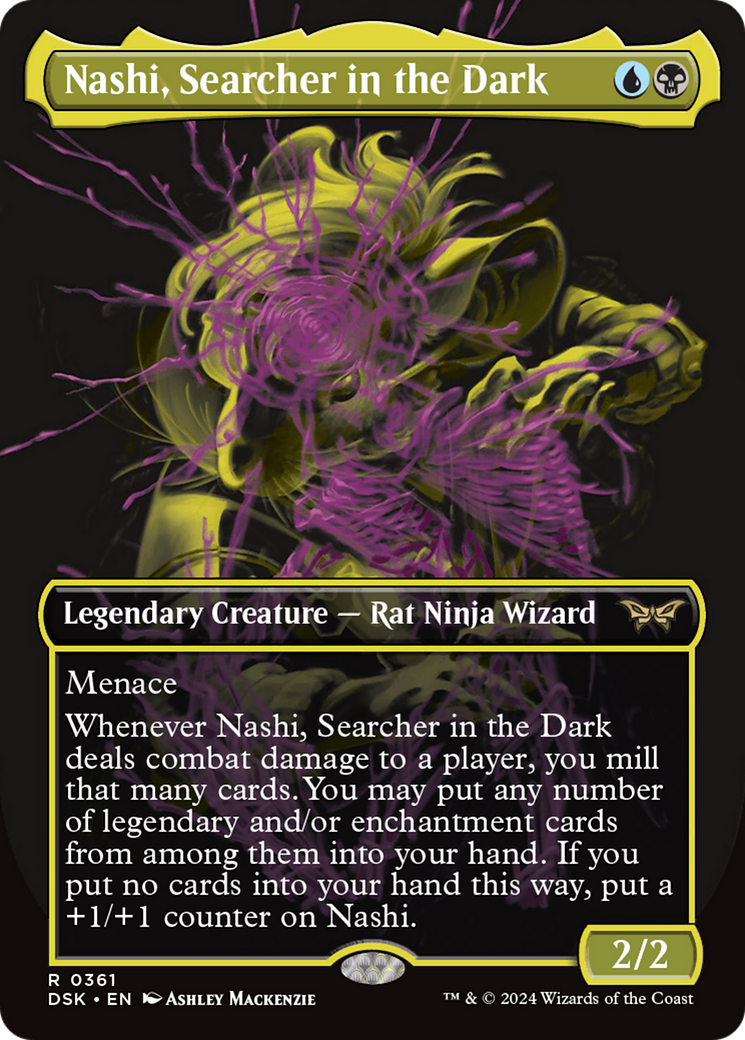 Nashi, Searcher in the Dark (Showcase) [Duskmourn: House of Horror] | GrognardGamesBatavia