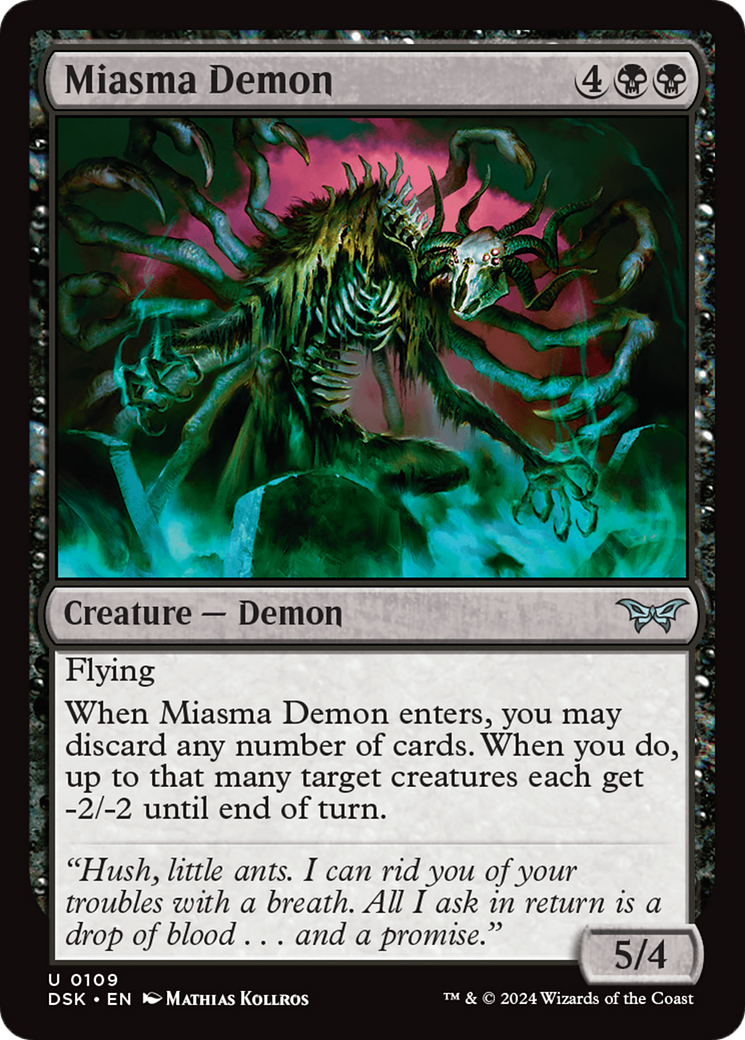 Miasma Demon [Duskmourn: House of Horror] | GrognardGamesBatavia