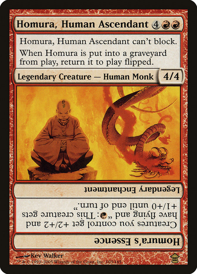 Homura, Human Ascendant // Homura's Essence [Saviors of Kamigawa] | GrognardGamesBatavia