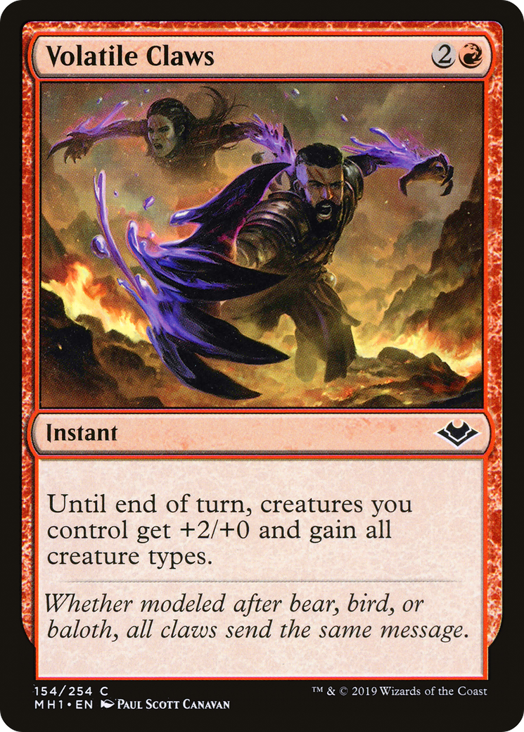 Volatile Claws [Modern Horizons] | GrognardGamesBatavia