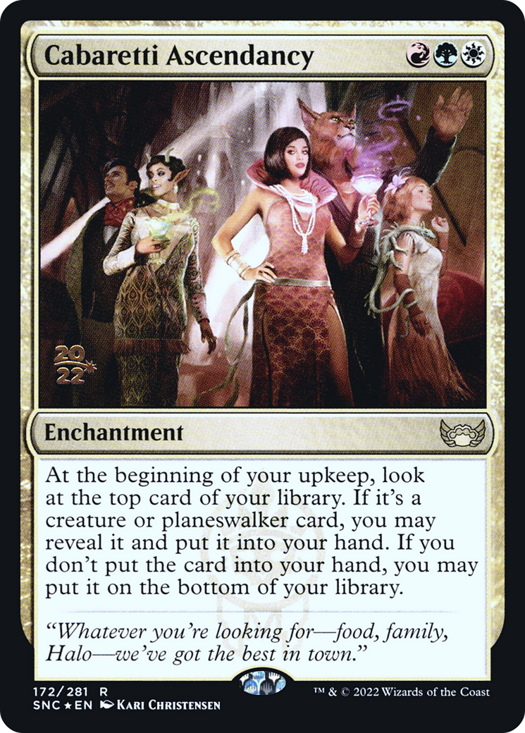 Cabaretti Ascendancy [Streets of New Capenna Prerelease Promos] | GrognardGamesBatavia