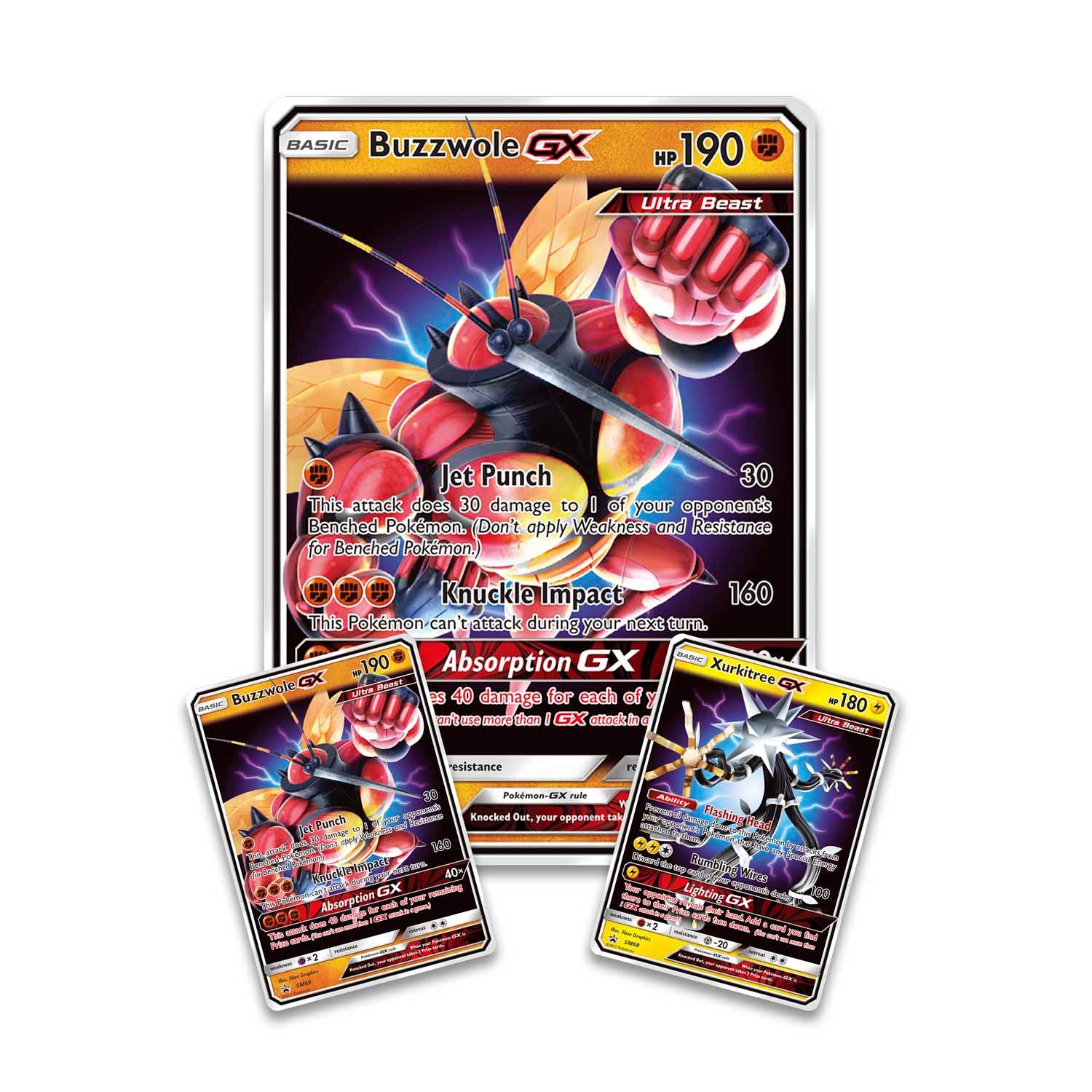 Ultra Beasts GX - Premium Collection (Buzzwole GX and Xurkitree GX) | GrognardGamesBatavia