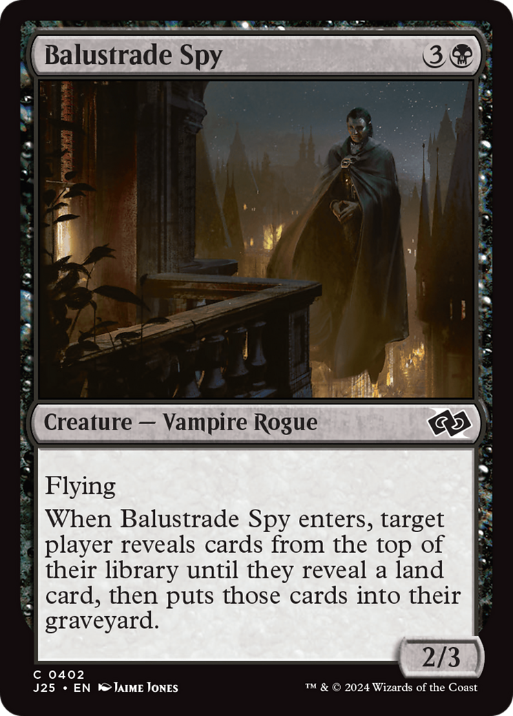 Balustrade Spy [Foundations Jumpstart] | GrognardGamesBatavia