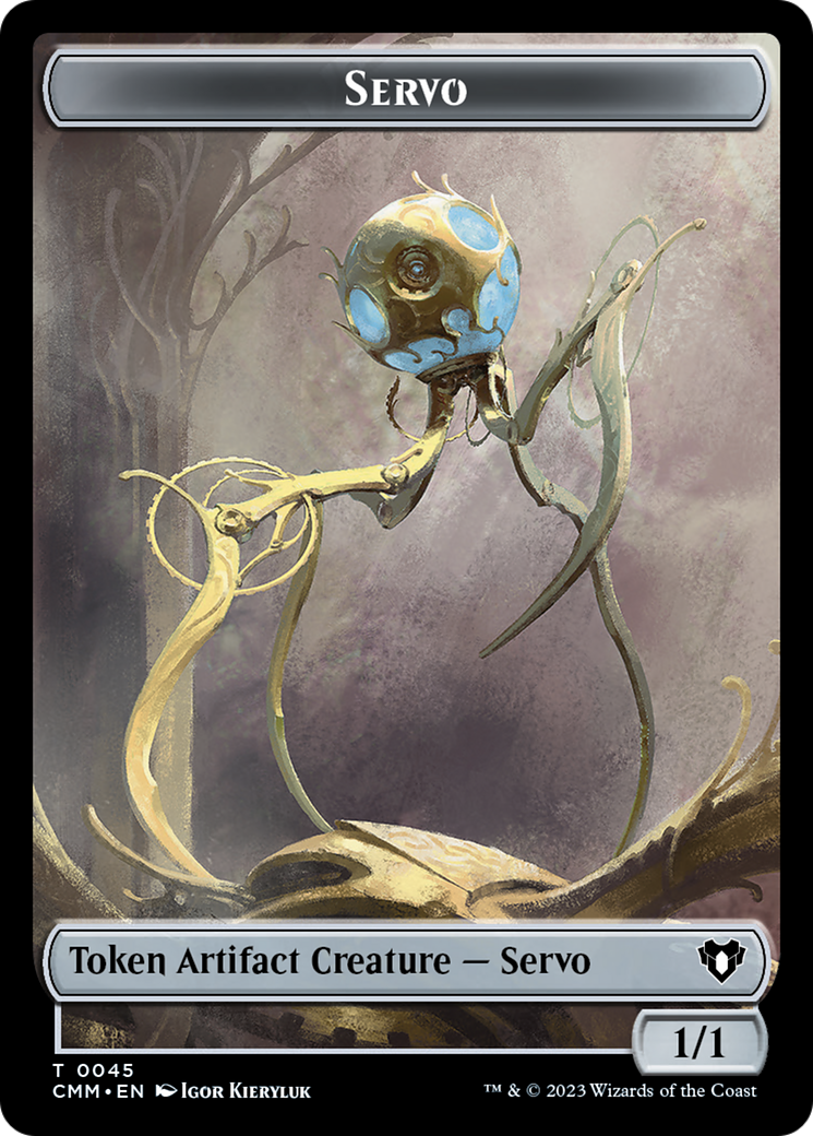 Servo Token [Commander Masters Tokens] | GrognardGamesBatavia