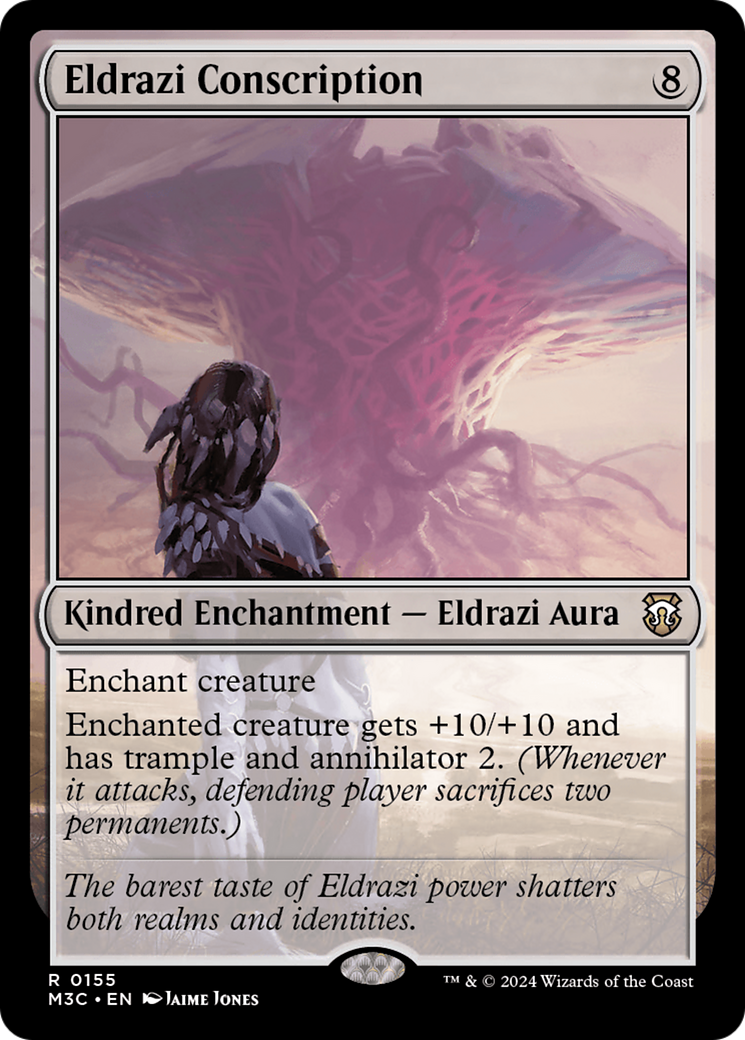 Eldrazi Conscription (Ripple Foil) [Modern Horizons 3 Commander] | GrognardGamesBatavia