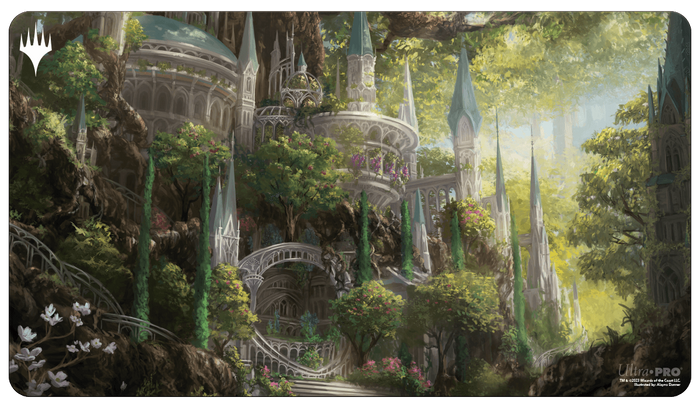 Ravnica Remastered Selesnya Conclave Temple Garden Standard Gaming Playmat for Magic: The Gathering | GrognardGamesBatavia