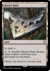 Buried Ruin [Phyrexia: All Will Be One Commander] | GrognardGamesBatavia