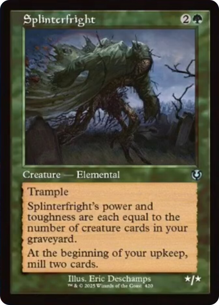 Splinterfright (Retro Frame) [Innistrad Remastered] | GrognardGamesBatavia