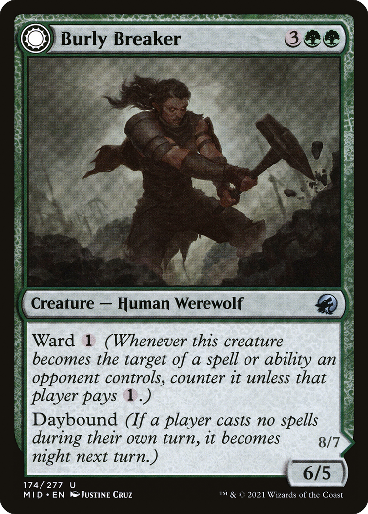 Burly Breaker // Dire-Strain Demolisher [Innistrad: Midnight Hunt] | GrognardGamesBatavia