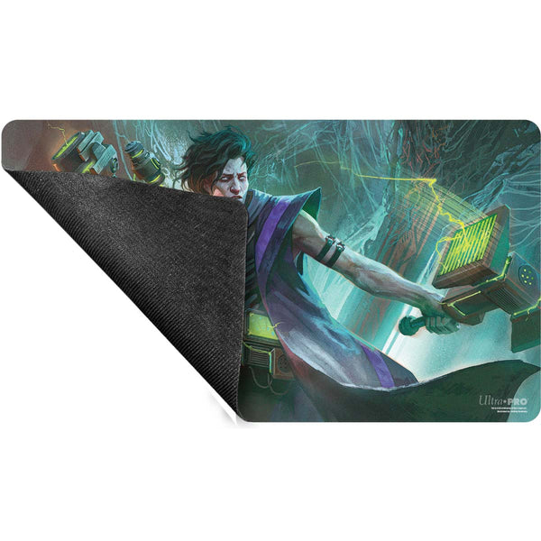 Duskmourn Winter, Cynical Opportunist (Commander) Standard Gaming Playmat for Magic: The Gathering | GrognardGamesBatavia