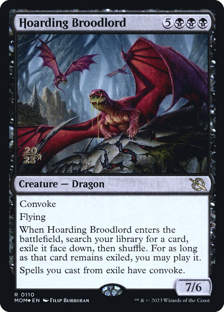 Hoarding Broodlord [March of the Machine Prerelease Promos] | GrognardGamesBatavia