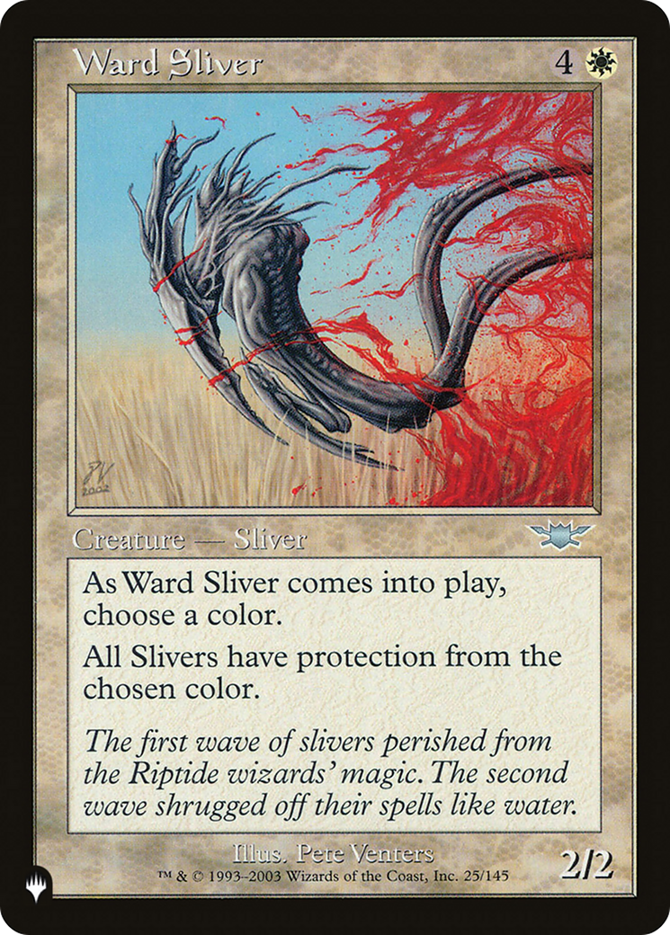 Ward Sliver [The List Reprints] | GrognardGamesBatavia