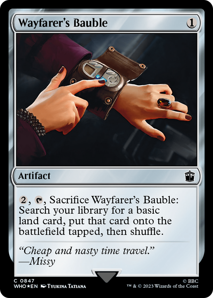 Wayfarer's Bauble (Surge Foil) [Doctor Who] | GrognardGamesBatavia