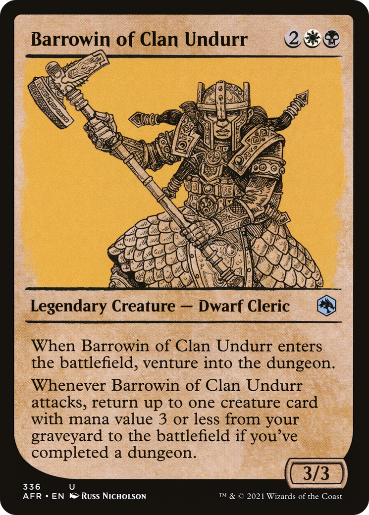 Barrowin of Clan Undurr (Showcase) [Dungeons & Dragons: Adventures in the Forgotten Realms] | GrognardGamesBatavia