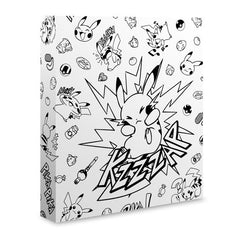 D-Ring Binder - Pikachu (Comic-Style) | GrognardGamesBatavia