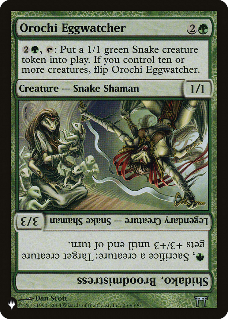 Orochi Eggwatcher // Shidako, Broodmistress [The List Reprints] | GrognardGamesBatavia