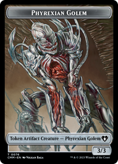 Phyrexian Golem // Ox Double-Sided Token [Commander Masters Tokens] | GrognardGamesBatavia