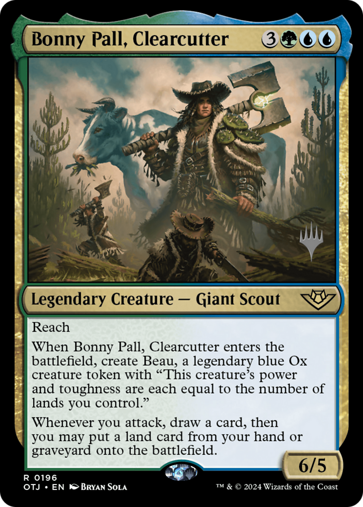 Bonny Pall, Clearcutter (Promo Pack) [Outlaws of Thunder Junction Promos] | GrognardGamesBatavia