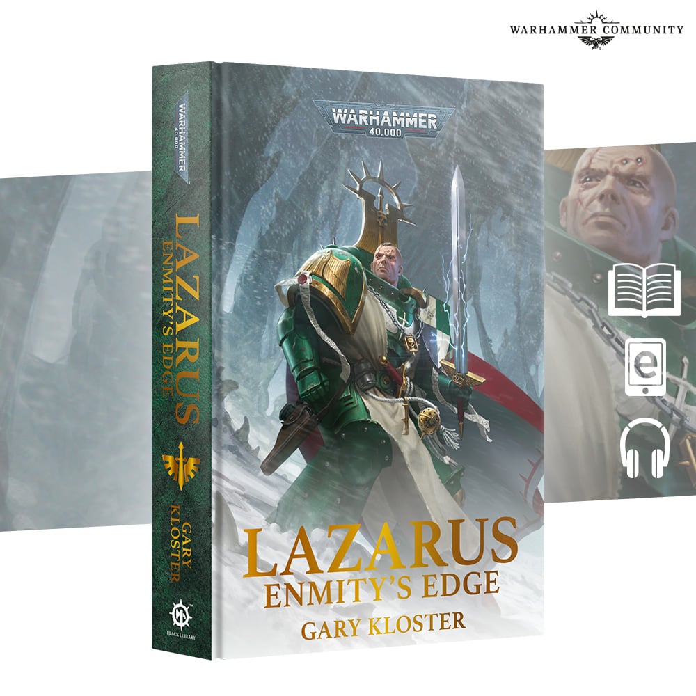 Black Library: Lazarus: Enmity’s Edge | GrognardGamesBatavia