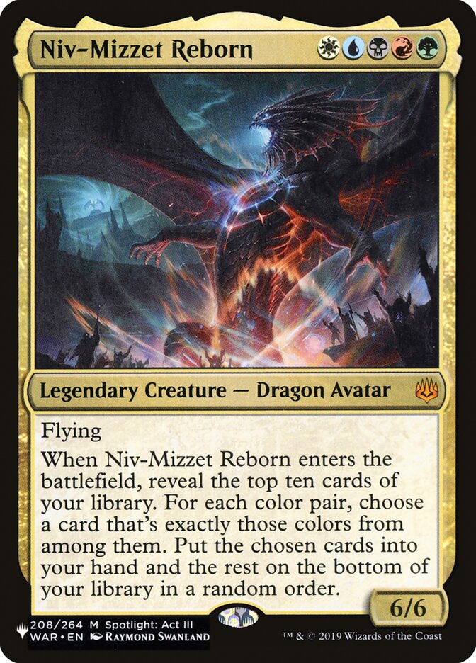 Niv-Mizzet Reborn [The List] | GrognardGamesBatavia