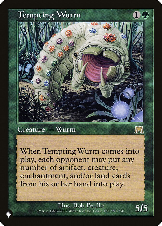 Tempting Wurm [The List] | GrognardGamesBatavia