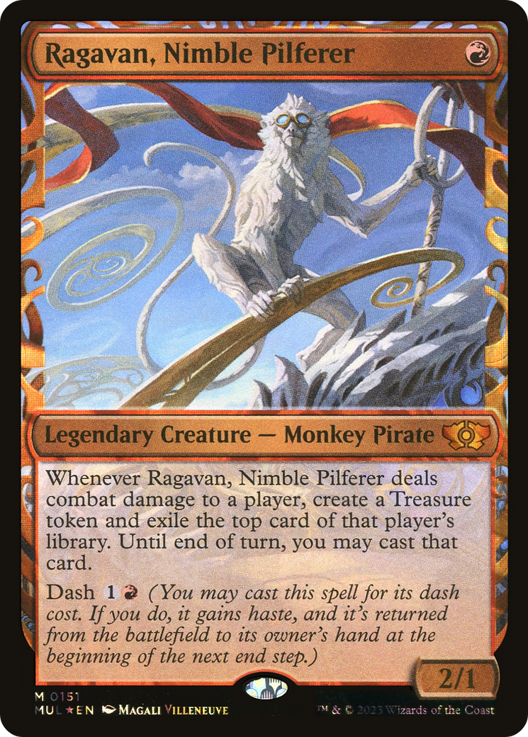 Ragavan, Nimble Pilferer (Halo Foil) [Multiverse Legends] | GrognardGamesBatavia