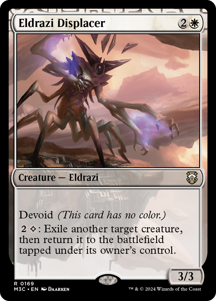 Eldrazi Displacer (Ripple Foil) [Modern Horizons 3 Commander] | GrognardGamesBatavia