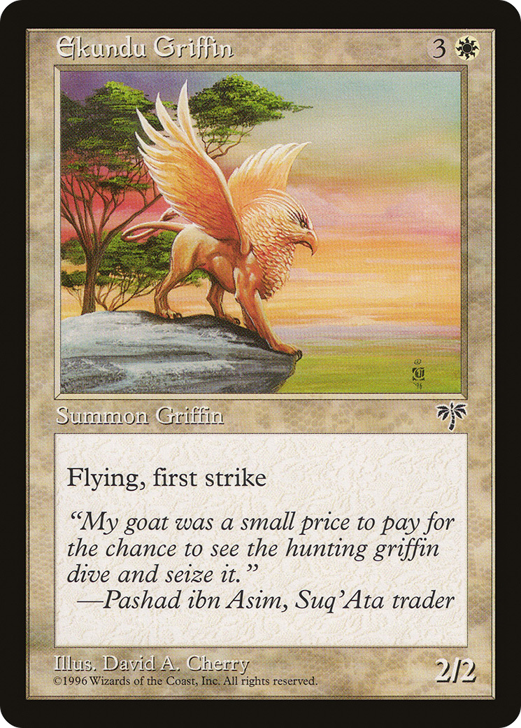Ekundu Griffin [Mirage] | GrognardGamesBatavia