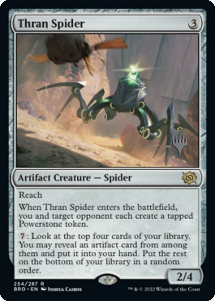 Thran Spider (Promo Pack) [The Brothers' War Promos] | GrognardGamesBatavia