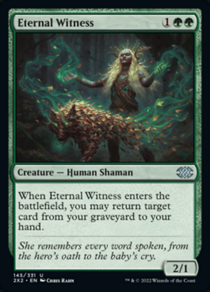 Eternal Witness [Double Masters 2022] | GrognardGamesBatavia