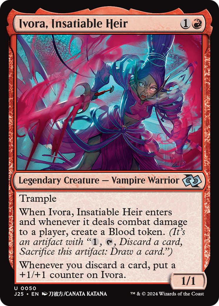 Ivora, Insatiable Heir (Anime) [Foundations Jumpstart] | GrognardGamesBatavia