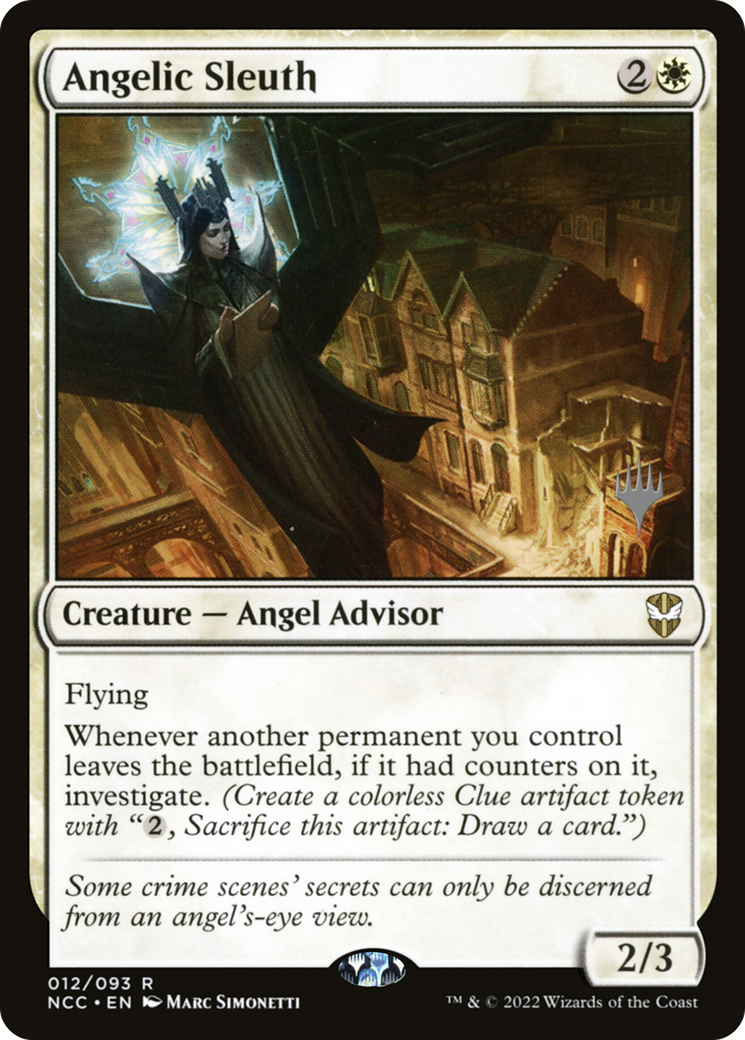Angelic Sleuth (Promo Pack) [Streets of New Capenna Commander Promos] | GrognardGamesBatavia