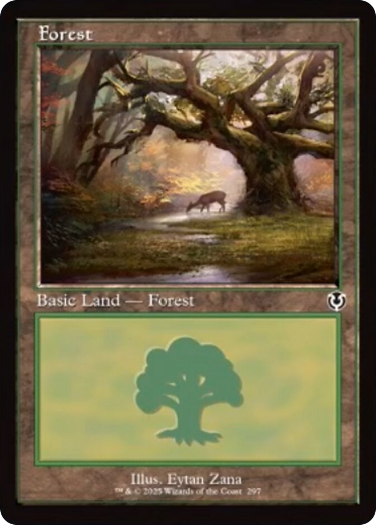 Forest (297) (Retro Frame) [Innistrad Remastered] | GrognardGamesBatavia